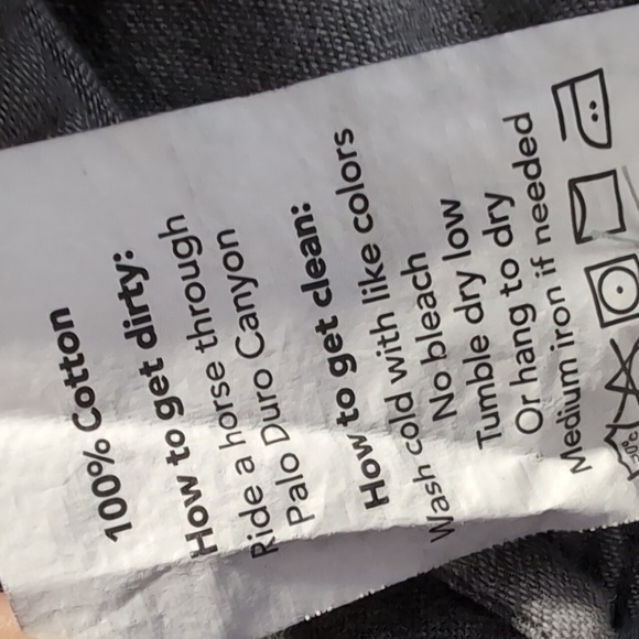 Tecovas Denim Pearl Snap Long Sleeve Western Shirt Size XL in Steel Gray - Picture 11 of 11